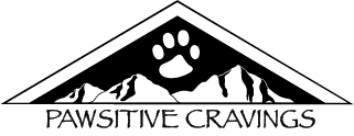 Pawsitive Cravings Logo | Premium dog chew treats and classic bully sticks