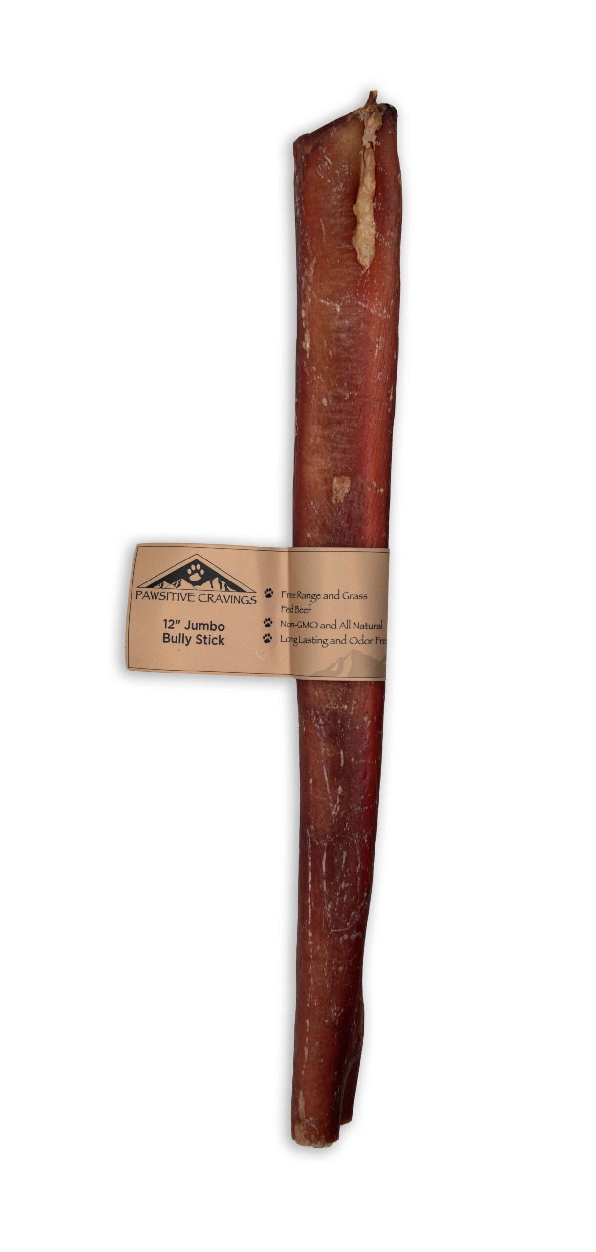 12" Jumbo Bully Stick 3 12" Jumbo Bully Stick - Front | Pawsitive Cravings