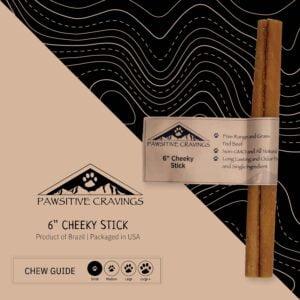 6" Cheeky Stick Chew Guide | Pawsitive Cravings