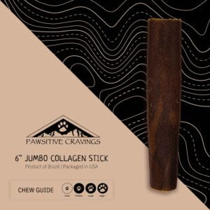 6" Jumbo Collagen Stick Chew Guide | Pawsitive Cravings