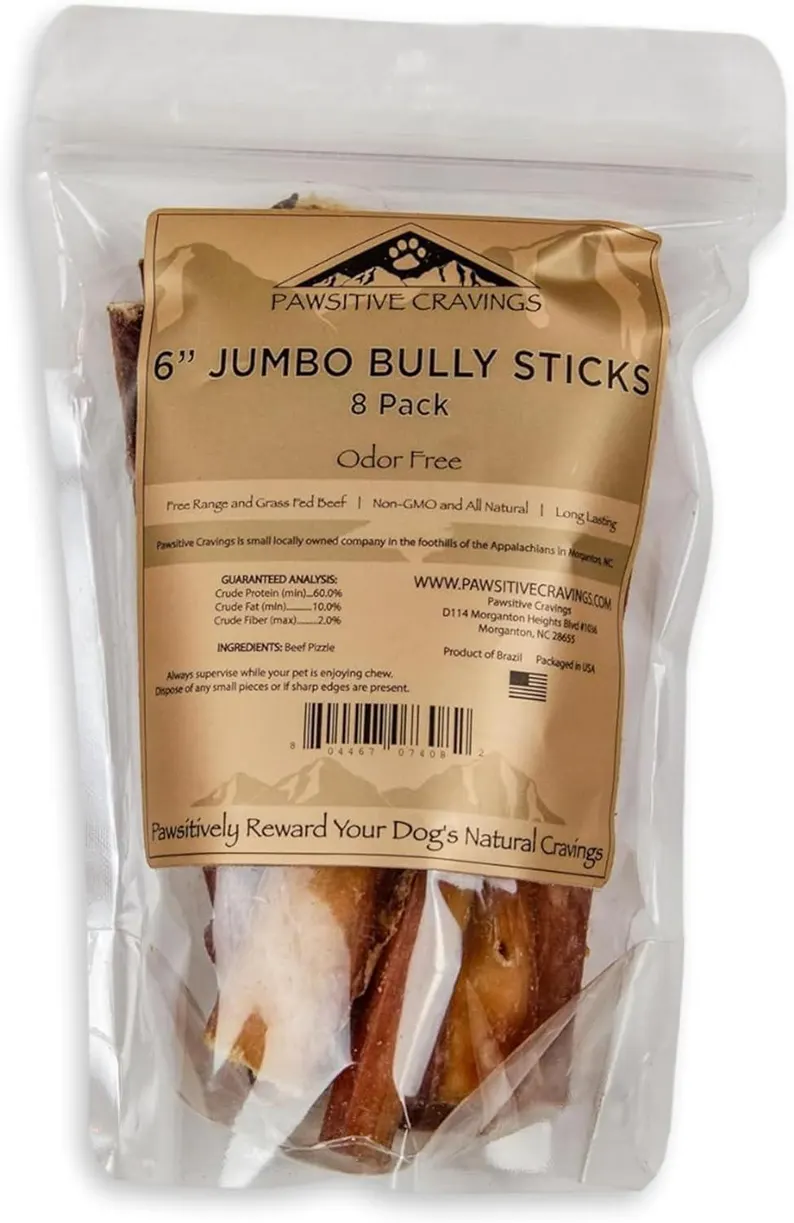 6" Jumbo Bully Stick 5 6" Jumbo Bully Stick - Image 5